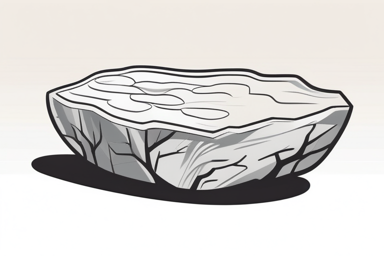 An expert carefully creating a traditional stone rubbing (takuhon) of an ancient Japanese stone marker, with brushes and ink on special paper. The image emphasizes the detailed texture and historical significance of the process.