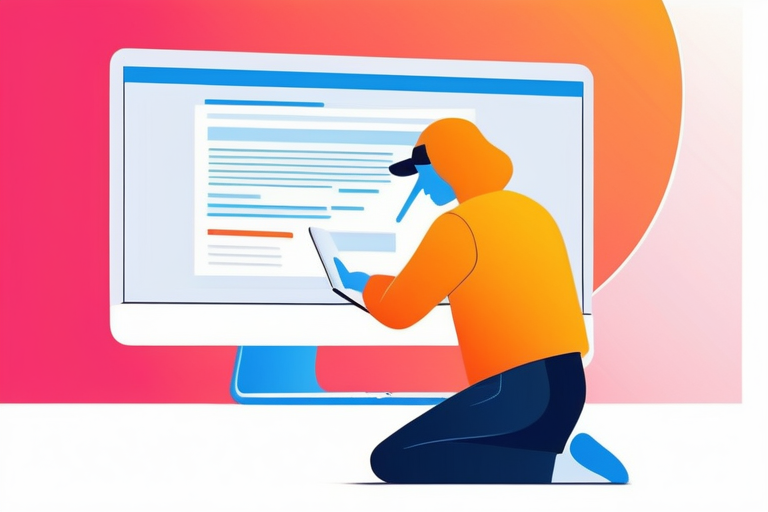 A person looking frustrated at a computer screen with distorted website display, illustrating the issues caused by outdated browser/OS incompatibility.