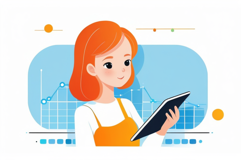 A young person in their 20s carefully comparing different Furusato Nozei website options on a tablet, with graphs and percentages in the background.