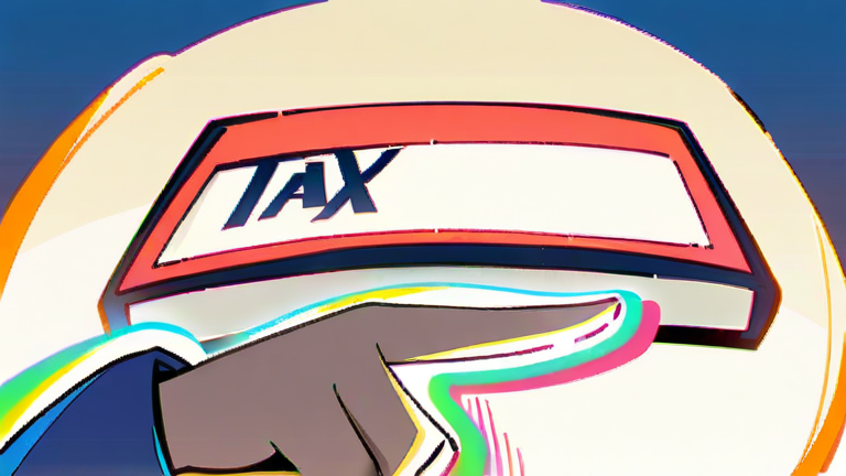 a cute anime girl confidently explaining tax rules, pointing to a calendar with "Jan 1st" highlighted