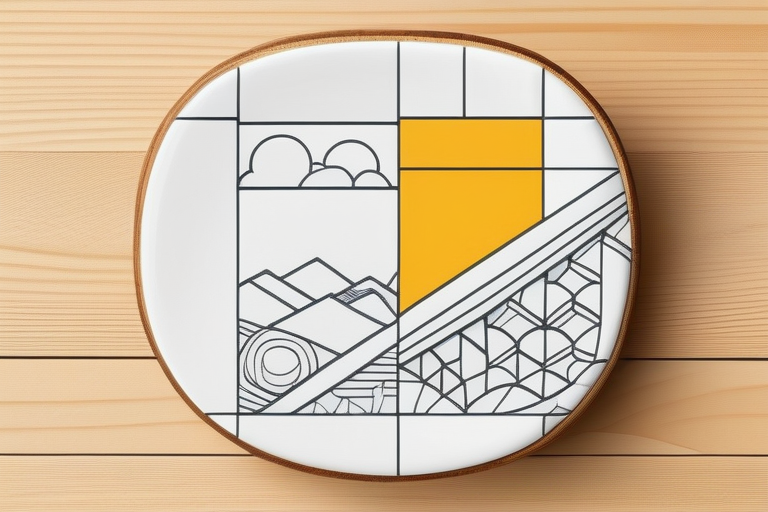 A collection of beautifully upcycled items made from traditional Japanese craft scraps, including wooden coasters, fabric pouches with patchwork, and ceramic mosaic art.