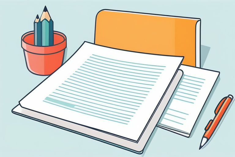 A person meticulously organizing documents and notes on a desk, symbolizing the process of career self-assessment and data organization.