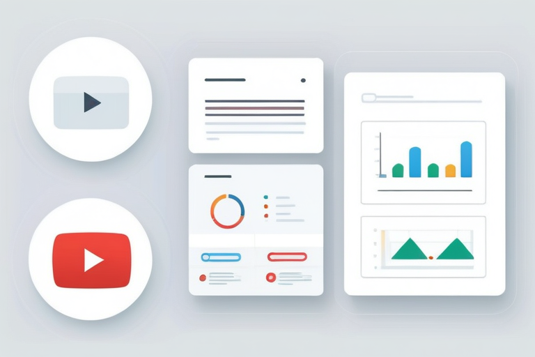 A comparison table of 5 accounting software for YouTubers, showing features like pricing, customization of accounts, API integrations for platforms like YouTube and BOOTH, departmental management, and customer support quality.