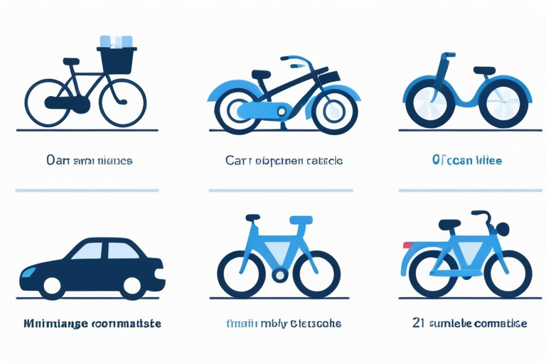 A table illustrating the non-taxable limits for car and bicycle commuting allowances per month, based on commuting distance (e.g., distance ranges and corresponding maximum non-taxable amounts). The table includes columns for 