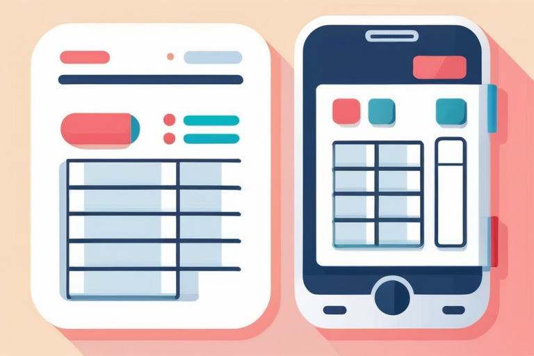 A comparative table showing the functional differences between PC and smartphone for tax filing, focusing on usability, supported tax types, input assistance, external integration, and required equipment.