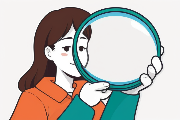 A magnifying glass highlighting a hidden job offer icon amidst many public job listings, symbolizing niche job discovery.