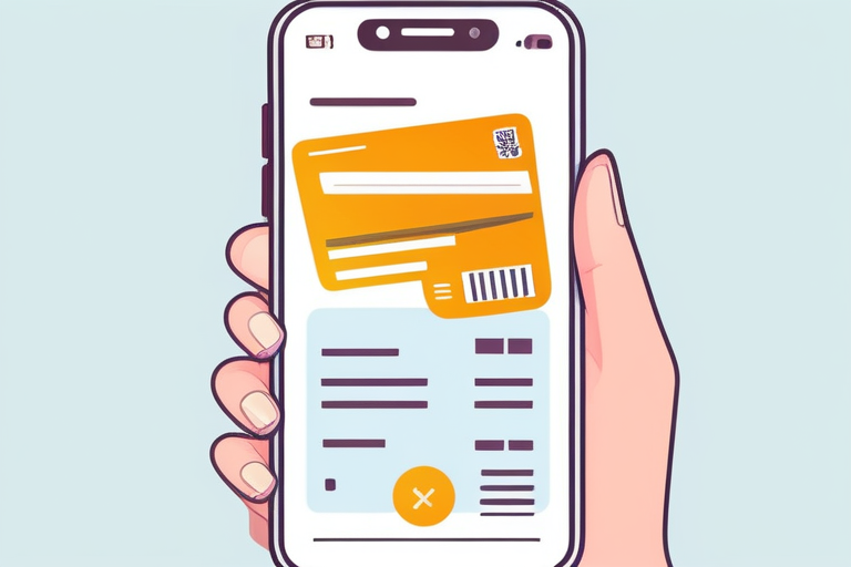 A smartphone camera perfectly capturing a flat, well-lit receipt on a white background, demonstrating ideal OCR photo conditions.