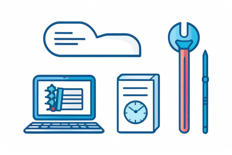 A flowchart illustrating the troubleshooting process for slow Mac accounting software, starting from identifying the cause (hardware, software, network) and leading to specific solutions.