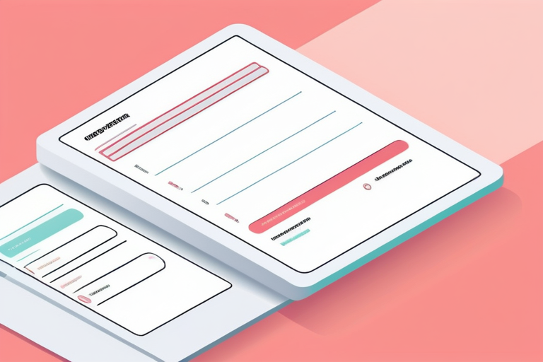 A split screen showing a scanned receipt on one side and a digital form with editable fields on the other. Highlighted areas indicate AI-recognized text that can be easily clicked and edited, demonstrating a user-friendly UI/UX.