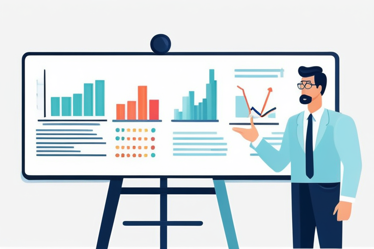 A professional tax accountant explaining the differences between 