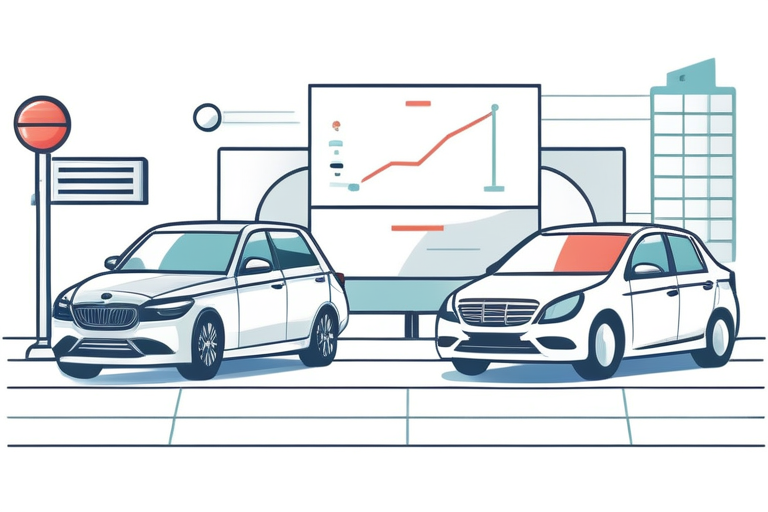 A flowchart illustrating the decision-making process for choosing a vehicle buyer, with branches for