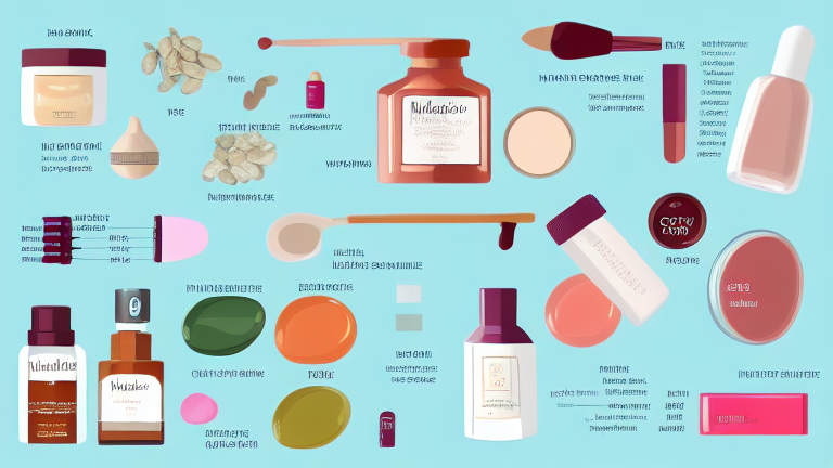 A comparison chart showing the beauty-related ingredients and user experience of Chapup, Mynature, and Lidin